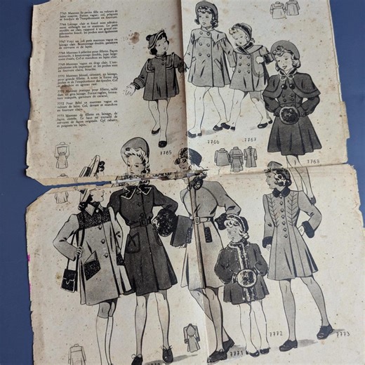 Paper Ephemera From Fashion Sewing Magazine - Etsy