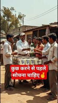 लालची दूधवाला हिंदी कहानियाँ!हिंदी स्रोरीज!हिंदी कहानी #feedshorts #shorts