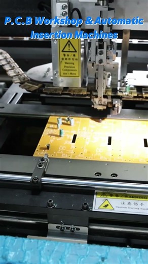 Inside Feituo’s PCB Workshop & Automatic Insertion Line 🔧💡 #emergencylighting #factory