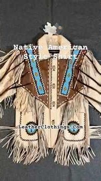 $149+ Authentic Native American Beaded Suede Shirt | Handcrafted Western Style