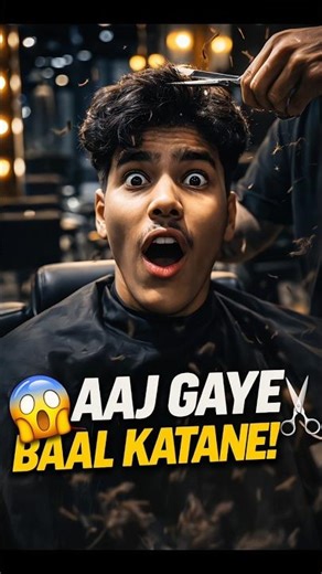 Baal Katwane Gaya Tha, Par Result Dekhkar Shock Ho Gaya! 😭 #minivlog #shorts #sonuvlogs #vlog