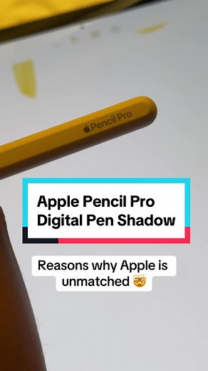 Apple Pencil Pro: Digital Pen Shadow and Unmatched Features