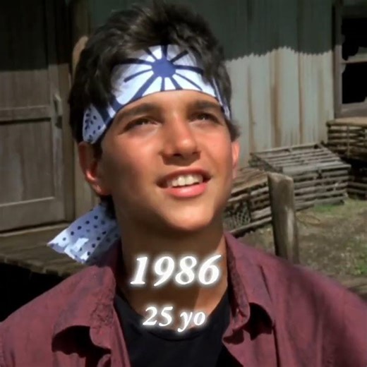 Ralph macchio Evolution #thenvsnow #ralphmacchio