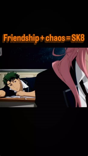 Master_Piece_Anime on Instagram: "Anime Details here👇 Title: SK8 the Infinity Genre: Sports / Action / Comedy Why it’s Peak: • High-speed races that go crazy 🛹🔥 • Characters with pure chaotic energy • Style + soundtrack = nonstop hype Story: Reki, a skate-obsessed high schooler, pulls Langa—a quiet transfer student—into the underground world of “S”, where elite skaters battle it out in dangerous downhill races. Rivalries turn into friendships, and every race pushes limits, pride, and passion 