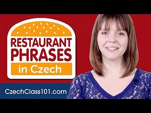 All Restaurant Phrases You Need in Czech Learn Czech in 20 Minutes!