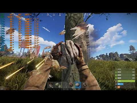 GeForce GTX 1660 SUPER - AMD RYZEN 5 (1600) - "RUST" Maximum Settings