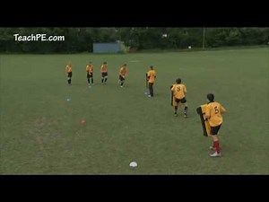 Spin and Offload - Basic Rugby Drill