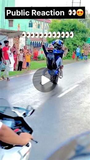 Masud.Rider on Instagram: "Moharram day Public Reaction 👀😍👀😍 #masudrider #reelsvideo #vairl #bike #wheeile #rider"