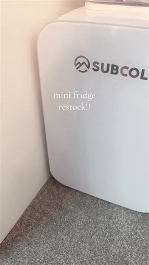 Mini Fridge Juice Restock - Refreshing Options!