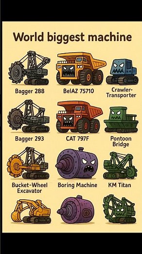 🌍 World’s Biggest Machines Ever Built! #shorts