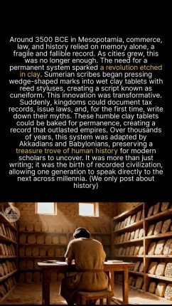 17K views · 376 reactions | How did simple clay tablets allow ancient Mesopotamian empires to manage their entire kingdoms? #ancienthistory #history #cuneiform | Archaeological Wonders | Facebook