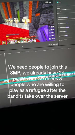 PLEASE JOIN THE VAMOS SMP!! #minecraft #java #script #will #need | Minecraft Server