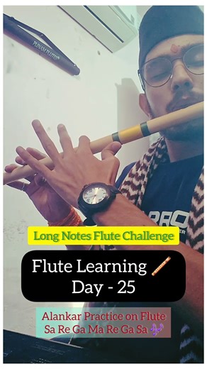 Day 25 – Flute Long Note Challenge (45 Days Series) 🎵 #uttarakhandunbreakable #uttaranchal #flute