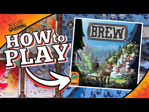 BREW How to Play | Learn to Play BREW from Pandasaurus | Family Friendly Boardgame Tutorial