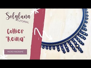 ✨ DIY Collier Reina en Micro-Macramé | Tissage Graphique & Perles Métal avec Cynthia 💛