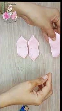 😍You'll LOVE How EASY This is! Ribbon Butterfly Hair Bow DIY Tutorial