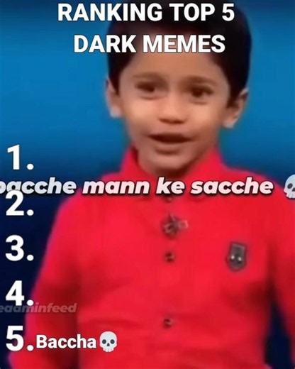 Ranking Top 5 Dark Memes #funny #ranking