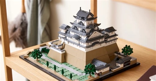 LEGO debuts first Architecture set of the year with upcoming 2,100-piece Himeji Castle