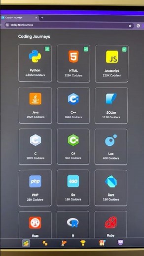 Learn coding like a game #coding #development #python