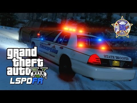 GTA 5 LSPDFR #25 - Alaska State Troopers | LSPDFR Police Mod State Patrol in a 2011 CVPI ELS