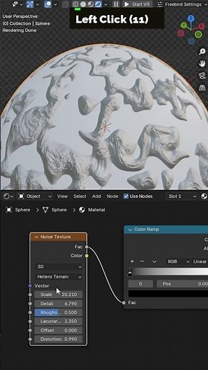 Bump Maps Procedurales #shorts