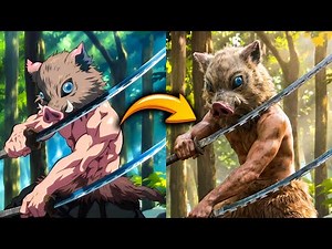 How Demon Slayer Characters Look In Real Life || 鬼滅の刃のキャラクターの実生活の姿