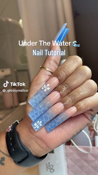 xxl sets 🌊 check out my Amaz0n storefront in b!o #nailtech #fyp #nailtiktok #nails #nailsoftiktok #nailinspo #nailart #summernails #fypシ #acrylicnails #nailsartvideos #nailturtorials #waternails #waternailtutorial