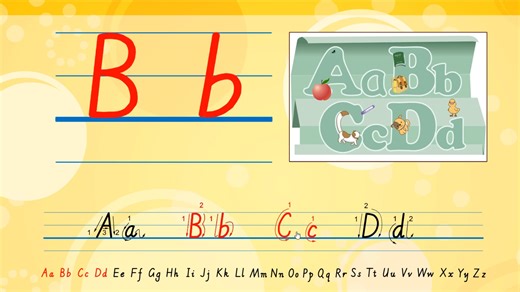 26个字母的正确书写