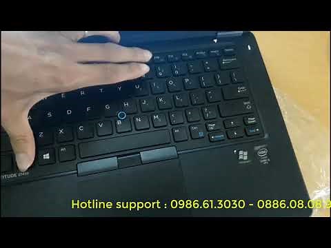 Hướng dẫn cách bật đèn bàn phím trên Laptop Dell E7450