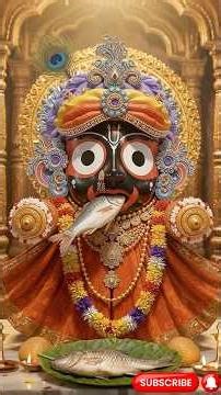 జగన్నాథుడికి చేపలు పెట్టారు… కానీ తర్వాత జరిగిన అద్భుతం షాక్! 😳 #shorts