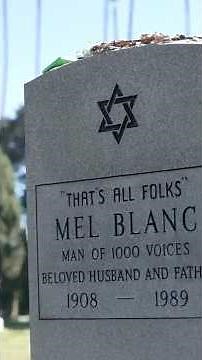 The Gravesite of Mel Blanc