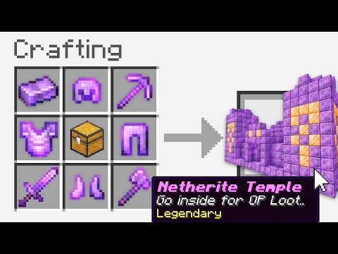 Minecraft, But There Are Custom Temples...