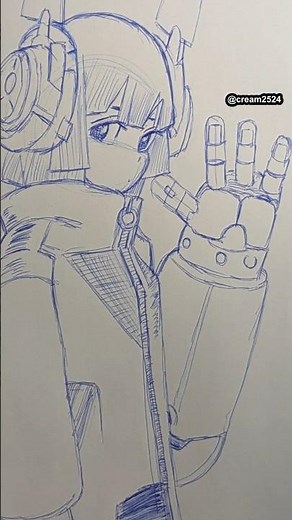 【NO.124】女の子の描き方！！How to draw girl! #girl