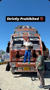 Strictly Prohibted ❌ #tata #truck #life | Karan chogawan
