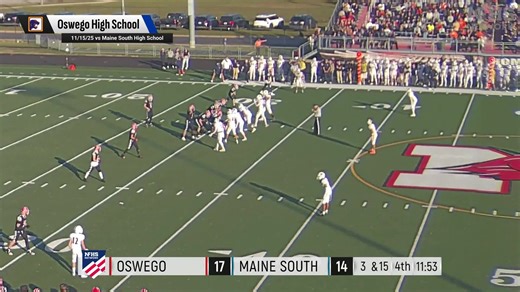 Football Recap: Oswego Finds Playoff Glory Versus Lockport