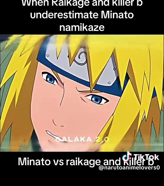Minato Namikaze's Clash with Raikage and Killer B