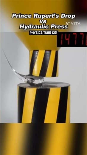 Prince Rupert's Drop vs Hydraulic Press – Ultimate Strength Test!