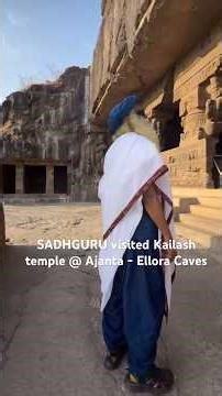 Kailasa Temple Ellora 🤯 Not Built, Carved! | Sadhguru on Ajanta Ellora Mystery #sadhguru #kailash