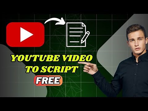 How to Get Transcript of YouTube Video - YouTube Videos to Text