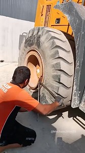 227K views · 2.3K reactions | Loader Tire Repair Process #auto #mechanic #mechanicsteve #loader #automobile #tire | Mechanic Mike | Facebook