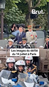 Le résumé du défilé du 14 juillet à Paris. | Brut