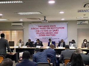 Breaking: 14 protesters allegedly shot at Lekki Toll Gate storm Lagos SARS panel