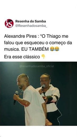 Thiaguinho e Alexandre Pires esquecendo a letra de Mineirinho na Tardezinha #shorts