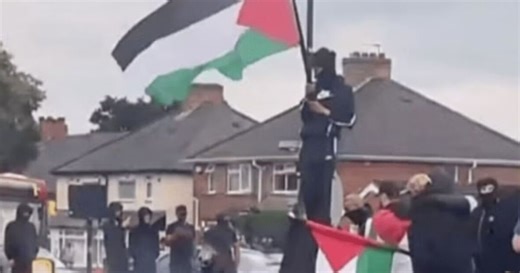 Terrified reporter flees from group armed with pole after visit to Birmingham