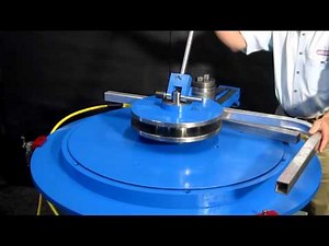 Square Tube Bender 1.5 IN X 1.5 IN X .125 IN WT Aluminum Tube