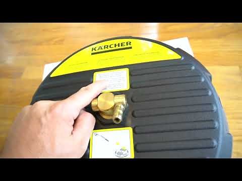 Karcher Universal 15" Pressure Washer Surface Cleaner Attachment, Power Washer Accessory