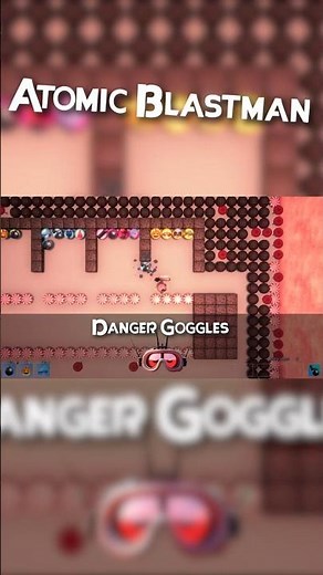 Powerup Showcase: Danger Goggles | Atomic Blastman #gaming #indiegame #games #tutorial