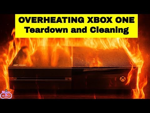 Overheating XBOX One - Teardown and Cleaning - Burning Plastic Smell
