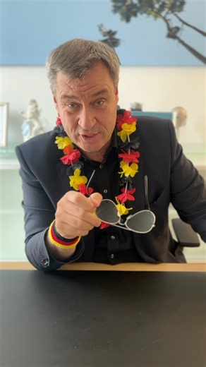 Auf eine spannende, schöne und friedliche Europameisterschaft! | Markus Söder