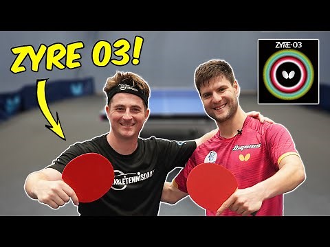 Zyre 03 Rubber Review with Dimitrij Ovtcharov!
